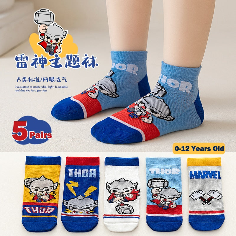 Marvel Kids Cartoon Socks Marvel Kids Cartoon Socks